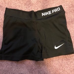 Nike spandex shorts